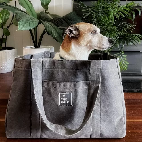 Thirty-One Small Utility Tote Bag - Denim Distressed